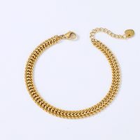 Nihaojewelry Punk Style Geometric Chain Stainless Steel Bracelet Wholesale Jewelry sku image 2