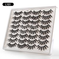 Nihaojewelry 16 Pairs Of Mixed Fluffy Exaggerated Eyelashes main image 9