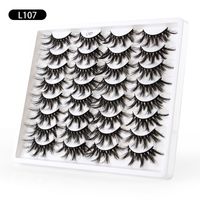 Nihaojewelry 16 Pairs Of Mixed Fluffy Exaggerated Eyelashes sku image 8