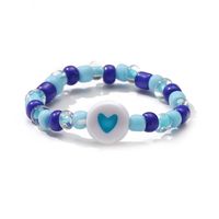 Wholesale Jewelry Retro Heart Soft Ceramic Rice Bead Ring Nihaojewelry sku image 2