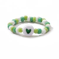 Wholesale Jewelry Retro Heart Soft Ceramic Rice Bead Ring Nihaojewelry sku image 1