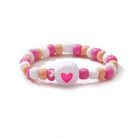 Wholesale Jewelry Retro Heart Soft Ceramic Rice Bead Ring Nihaojewelry sku image 3
