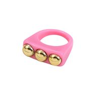 Wholesale Jewelry Retro Geometric Color Acrylic Resin Ring Nihaojewelry sku image 12