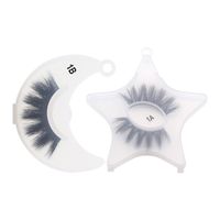 Nihaojewelry 1 Pair Of Stars And Moon Thick Eyelashes Wholesale sku image 2