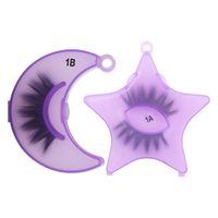 Nihaojewelry 1 Pair Of Stars And Moon Thick Eyelashes Wholesale sku image 3