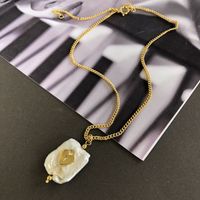 Nihaojewelry Collier Pendentif Coquillage Baroque Boucles D&#39;oreilles En Perles De Culture Bijoux En Gros sku image 1