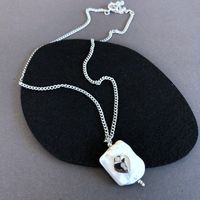 Wholesale Jewelry Baroque Style Shell Pendant Necklace Earrings Nihaojewelry sku image 1
