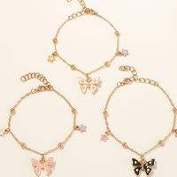 Wholesale Jewelry Cartoon Butterfly Children's Bracelet Nihaojewelry sku image 1