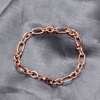 Nihaojewelry Simple18k Gold Rough Chain Bracelet Wholesale Jewelry main image 4