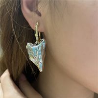Vente En Gros Bijoux Boucles D&#39;oreilles Coeur Géométriques Irréguliers Nihaojewelry main image 1