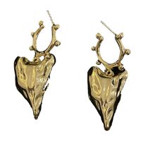 Wholesale Jewelry Irregular Geometric Heart Earrings Nihaojewelry main image 6