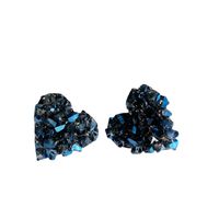 Nihaojewelry Bijoux En Gros Boucles D&#39;oreilles Asymétriques En Résine Émaillée Goutte À Goutte main image 6