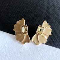 Nihaojewelry Jewelry Wholesale Vintage Pearl Enamel Tassel Earrings main image 4