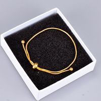 Nihaojewelry Simple Bracelet En Acier Au Titane Avec Cordon De Serrage En Gros Bijoux main image 6