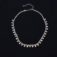 Nihaojewelry Jewelry Wholesale New Trendy Short Color Crystal Necklace main image 5