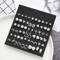 Nihaojewelry Jewelry New Fashion Geometric Stud Earrings Set Wholesale main image 5