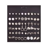 Nihaojewelry Jewelry New Fashion Geometric Stud Earrings Set Wholesale main image 6