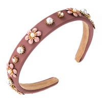 Wholesale Jewelry Retro Flower Pearl Headband Nihaojewelry main image 6