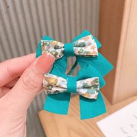 Nihaojewelry Korean Floral Fabric Bow Children's Hair Rope Wholesale Jewelry sku image 6