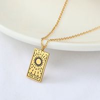 Fashion Animal Stainless Steel Plating Unisex Pendant Necklace sku image 1