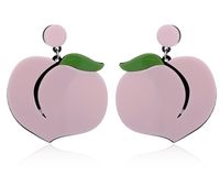 Nihaojewelry Jewelry Wholesale Simple Fruit Watermelon Strawberry Lemon Cherry Earrings sku image 8