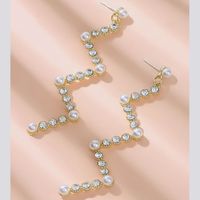 Nihao Schmuck Schmuck Großhandel Quadratische Farbe Passende Perlen Acryl Diamant Ohrringe sku image 2