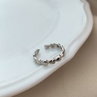 Nihaojewelry Retro Hollow Heart Chain Copper Opening Ring Wholesale Jewelry sku image 4