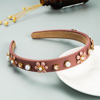 Wholesale Jewelry Retro Flower Pearl Headband Nihaojewelry sku image 1