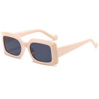 Nihaojewelry Fashion Caramel Color Small Square Frame Sunglasses Wholesale main image 5
