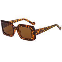 Nihaojewelry Fashion Caramel Color Small Square Frame Sunglasses Wholesale sku image 3