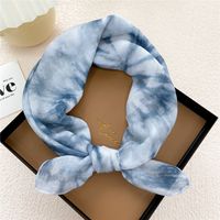 Nihaojewelry Korean Style Cotton Small Square Scarf Wholesale Jewelry sku image 7