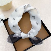 Nihaojewelry Korean Style Cotton Small Square Scarf Wholesale Jewelry sku image 15