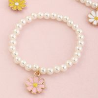 Vente En Gros Bijoux Ensemble De Bracelets De Perles Coeur Fleurs Pour Enfants Nihaojewelry main image 4