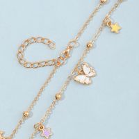 Wholesale Jewelry Dripping Oil Butterfly Children's Necklace Nihaojewelry main image 5