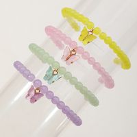 Wholesale Jewelry Children's Butterfly Pendants Plastic Bracelets Set Nihaojewelry main image 1