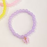 Wholesale Jewelry Children's Butterfly Pendants Plastic Bracelets Set Nihaojewelry main image 5
