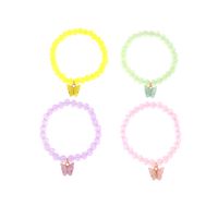 Wholesale Jewelry Children's Butterfly Pendants Plastic Bracelets Set Nihaojewelry main image 6