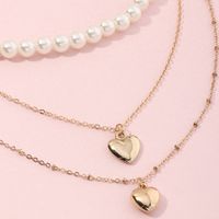 Wholesale Jewelry Retro Multilayer Children's Pearl Necklace Nihaojewelry main image 5