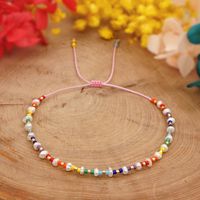 Wholesale Jewelry Pearl Miyuki Rice Beads Rainbow Bracelet Nihaojewelry sku image 1