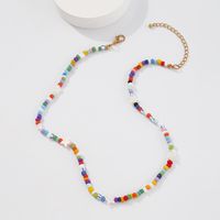 Großhandel Mode Farbe Stern Reisperlen Halskette Nihaojewelry main image 4