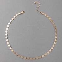 Wholesale Simple Heart-shape Chain Necklace Nihaojewelry main image 3