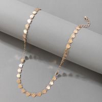 Wholesale Simple Heart-shape Chain Necklace Nihaojewelry main image 5