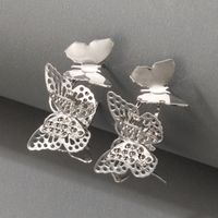 Nihaojewelry Wholesale Jewelry Fashion Hollow Butterfly Ear Buckle main image 4