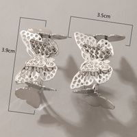 Nihaojewelry Wholesale Jewelry Fashion Hollow Butterfly Ear Buckle main image 6