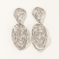 Novelty Geometric Plating Alloy Earrings main image 3