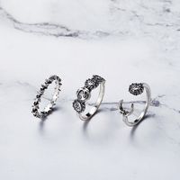 Wholesale Jewelry Retro Star And Moon 7-piece Set Ring Nihaojewelry main image 1