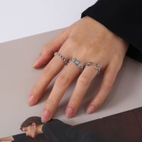 Wholesale Jewelry Retro Star And Moon 7-piece Set Ring Nihaojewelry main image 5