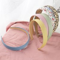 Wholesale Jewelry Floral Leopard Cloth Headband Nihaojewelry main image 3