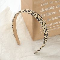 Wholesale Jewelry Floral Leopard Cloth Headband Nihaojewelry main image 4
