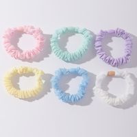 Nihaojewelry Cute Solid Color Elastic Rubber Head Rope Set Wholesale Jewelry main image 5